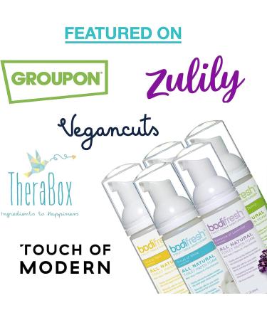 Bodifresh Toilet Paper Foam - Aloe Vera and Vitamin E Spray for Gentle and Effective Cleanse - 360 Flushable Wipes, Unscented - 3 Piece Set - Buy Online on GoSupps.com