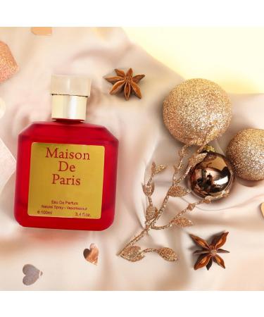 Maison De Paris for Women Eau de Parfum Natural Spray | Floral and Oriental Notes | Sensual and Fresh Fragrance for all Skin Types | Casual and Formal Wear 3.4 Fluid Ounce/100 Ml Maison De Paris 3.4 Fl Oz (Pack of 2) - Buy Online on GoSupps.com