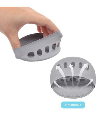 Forefoot Pads Metatarsal Cushions - 5 Colorful Ball of Foot Cushion Pads for Women (5 Pairs) - Buy Online on GoSupps.com