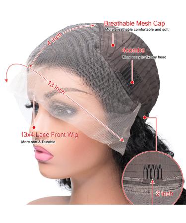 180 Density HD Lace Front Body Wave Wigs | Brazilian Virgin Hair | Pre-plucked & Glueless | Natural Black Color - Buy Online on GoSupps.com