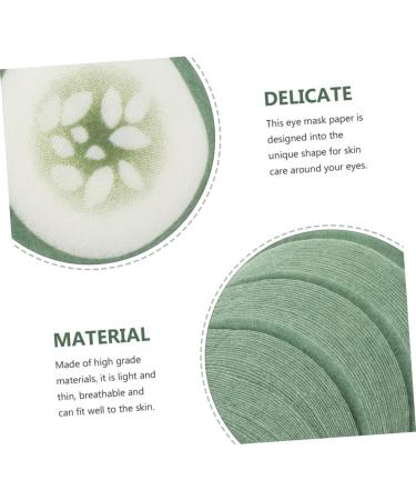Beavorty 200pcs Cucumber Eye Masks Refreshing Eye Pads for Skincare | Best Eye Care Tools for Women - Buy Online on GoSupps.com