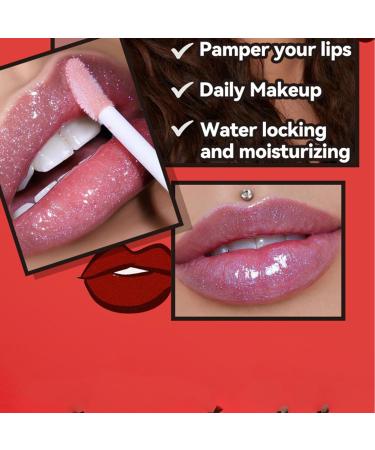 NOZEM Glitter Liquid Color Changing Lipstick | Long Lasting Moisturizing Non-Sticky - Diamond Black | Sparkling Lip Gloss for Women - Buy Online on GoSupps.com