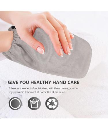 FOMIYES 7 Pairs Wax Thermal Insulation Gloves Spa Heater Paraffin Hand Liners Insulated Mitts and Cozies Paraffin Mitts Hand Moisturizing Gloves Wax Bath Work Plush Foot Floor Mat - Buy Online on GoSupps.com