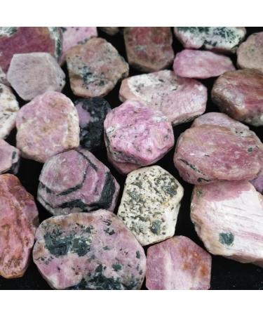 Home Natural Red Corundum Crystal Rough Specimen Natural Stones and Minerals - Buy Online on GoSupps.com