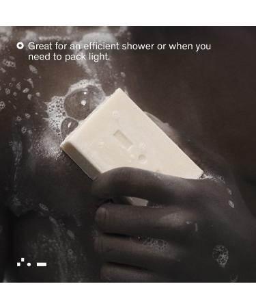 Bravo Sierra Men's Body and Hair Soap Bar - White Vetiver & Cedarwood - 7 oz - Coconut Shea Butter & Oat Flour - Face, Hair & Body Wash - Buy Online on GoSupps.com