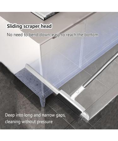 RRRYYYZZ Silicone Broom Multifunction with 49 Long Handle Air Broom Floor Squeegee for Concrete Floor for Concrete Floor Bathroom Tile - Buy Online on GoSupps.com
