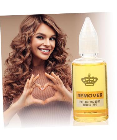 Gogogmee 2 Hair Extension Glue Remover Hair Bonding Remover Bonding Glue Remover Lace Glue Remover Hair Glue Remover Wig Adhesive Glue Remover Glue Remover for Lace Wig 30ml Remover Plastic - Buy Online on GoSupps.com