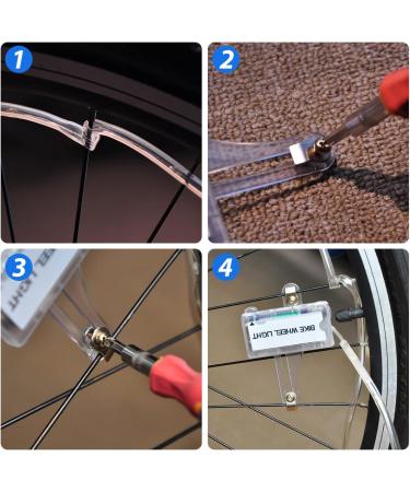 RECORA 2 Tire Pack LED Bike Wheel Lights - Ultra Bright Waterproof Spoke Lights for Night Riding - Red - Buy Online on GoSupps.com