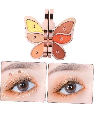 DOITOOL 1pc Eyeshadow Palette Cream Blush Cosmetic Supplies Makeup Sequin Eyeshadow Girl High Pressure Tray - Buy Online on GoSupps.com