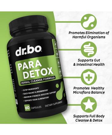 Colon Cleanse Detox Capsules for Intestinal Bloating & Digestive Cleansing - Constipation Relief Supplement for Gut Health - Herbal Flush - Buy Online on GoSupps.com