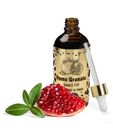 R&M Beauty-Oleo pomegranate kernel oil-organic pomegranate oil for face & improved skin image-combats acne & hair loss-natural cosmetics-100ml - Buy Online on GoSupps.com