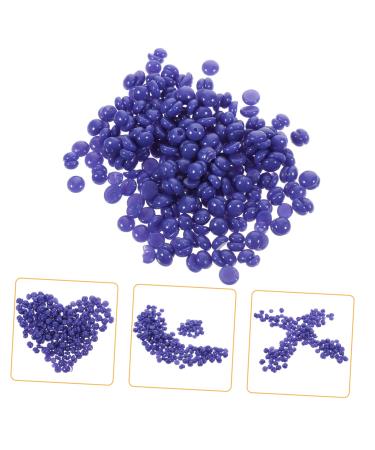 Subsofan hard wax beans 3 packs of wax beans for hair removal hard wax for hair removal sensitive violet beeswax depilatory cream hardwax pearls 0.2x0.2cm purple