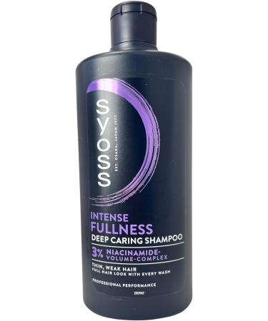 Schwarzkopf Syoss Full Hair 5 Volume Shampoo 440 ml 5in1 Fine Hair Strength & Volume Booster veganistisch - Buy Online on GoSupps.com