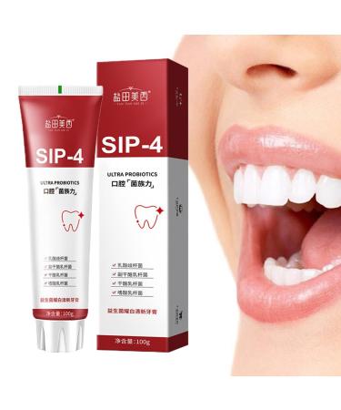 -4 Whitening Toothpaste -4 Teeth Whitening Toothpaste Fresh Breath Toothpaste 4 All Smiles Brightening and Stain-Removing Toothpaste Cream -4 Anti-Stain Toothpaste