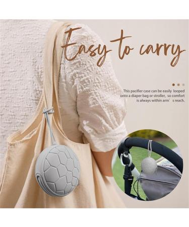 Portable Baby Pacifier Holder Case - Synyey Travel Etui for Diaper Bags & Gray Strollers - Buy Online on GoSupps.com
