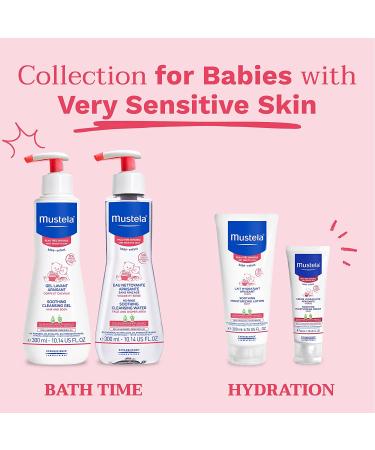 Mustela Baby Soothing Cleansing Gel for Very Sensitive Skin - 10.14 fl oz (300 ml) - Buy Online on GoSupps.com
