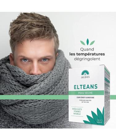 ELTEANS CAPSULES boite de 60 Caps | Confort des Peaux S ches tr s S ches | Apporte une Combinaison Equilibr e en Acides Gras Essentiels Om ga-3 6 et 9 | LABORATOIRE JALDES - Buy Online on GoSupps.com