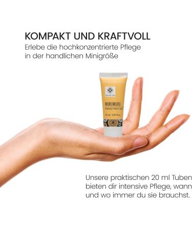 Leo & Lilo Set of 4 Murumuru Hand Cream 20 ml - Intensive Care for Very Dry and Stressed Hands - With Organic Vegetable Oils and Exotic Murumuru Butter - Vegan - Buy Online on GoSupps.com