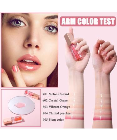 Sulily Lip Oil Plumping Glow Gloss - Tinted Hydrating Balm for Nourished, Long-Lasting Lips (#05) - Buy Online on GoSupps.com