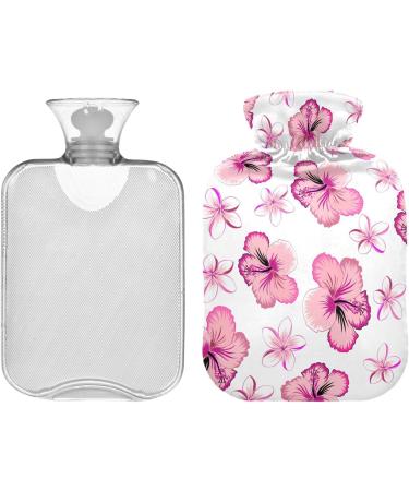 Tropical Hot Water Bottle with Cover - Pain Relief Heating Bag | 1L Cold & Heat Therapy - Buy Online on GoSupps.com