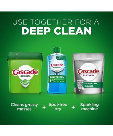 Cascade Dishwasher Pods Actionpacs Detergent Original Fresh 105 Count (Pack of 1) - Buy Online on GoSupps.com