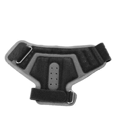 Buy Breathable Finger Support Brace - Sponge Thumb & Wrist Stabilizer for High Impact Sports (Black) | International Shipping Available - Buy Online on GoSupps.com
