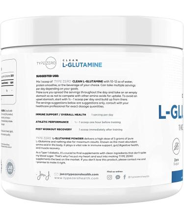 5X Strength L Glutamine Powder (5000mg | 1KG) - Pure L-Glutamine Supplement for Leaky Gut Health - 6-Month Supply for Gastrointestinal Support & Recovery - Vegan, Gluten Free, No Fillers - Buy Online on GoSupps.com