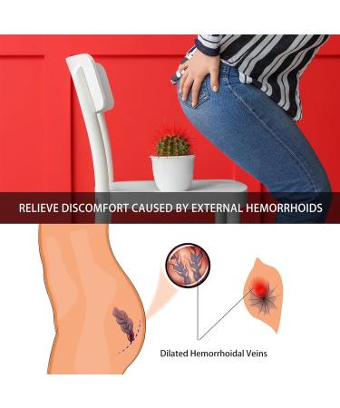 Dauerhaft Hemorrhoid Ointment Patch - 30 PCS External Discomfort Relief - Buy Online on GoSupps.com