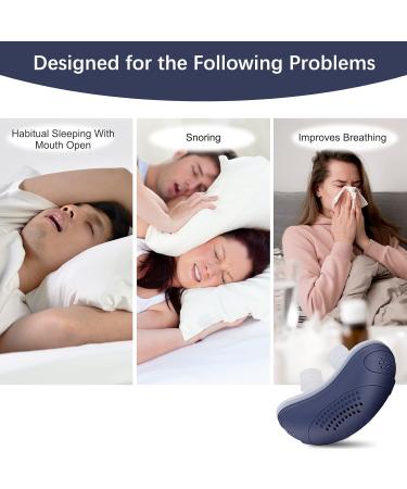 Upgrade Dual Vortex Anti-Snoring Device Nose Vents Plugs - Blue | Snoring Solution for Men and Women - Buy Online on GoSupps.com