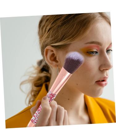 WOFASHPURET 1set Diamond Makeup Brush Women Makeup Supplies Bronzer Powder Makeup Powder Brush Face Blush Brush Portable Makeup Brush Blush Concealer Brush Plastic Miss Handheld Rhinestones - Buy Online on GoSupps.com