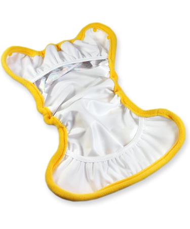 Petit Lulu Size 2 Prefold Cloth Diapers with Tabs (5-16 kg) - Washable & Waterproof Baby Diaper Pants - Made in EU - Eco-Friendly Owl Design - Buy Online on GoSupps.com