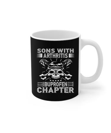 Sons with Arthritis Ibuprofen Chapter Motorcycles Coffee Mug