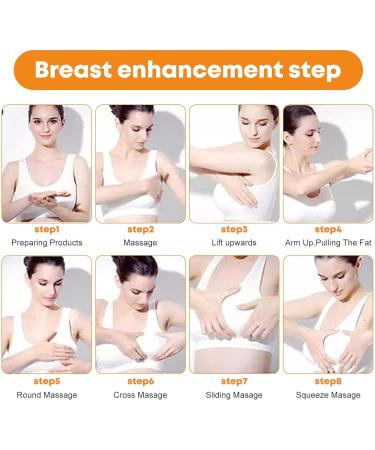  LINGJIONG Breast Enlargement Cream 80g - Firming and tightening cream for natural breast enlargement nourishing fuller lifts your breasts - Buy Online on GoSupps.com