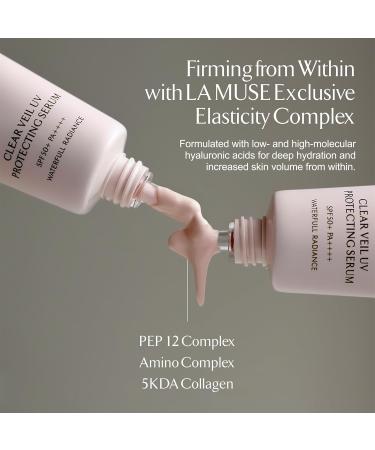 LA MUSE Peach Pink Glow Tone Up Cream(1.7 fl oz) | Lightweight Tinted Moisturizer for Radiant Skin | Hydrating Primer Non-Sticky & Non-Greasy | Korean Skincare for All Skin Types No Makeup Look - Buy Online on GoSupps.com