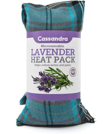 Cassandra Cotton Tartan Heat & Cool Pack with Wheat & Lavender - 42cm x 42cm (Pack of 1) - Buy Online on GoSupps.com