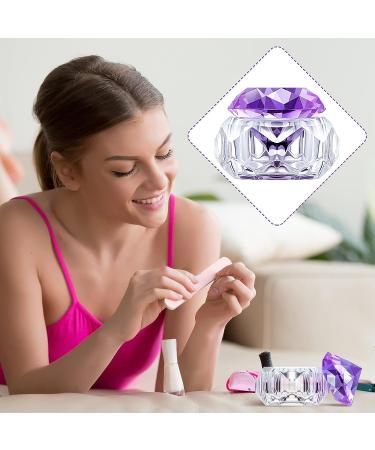2-Piece Crystal Glass Dappen Dish Set for Acrylic Nails - Nail Manicure Care Tools - Buy Online on GoSupps.com