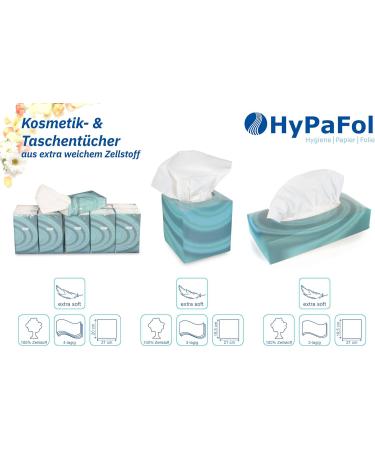 1 000 Premium Paper Handkerchiefs - 10 x 10 Packs 4-Layer Perfume-Free Ideal for Allergies - Bulk Purchase - Buy Online on GoSupps.com