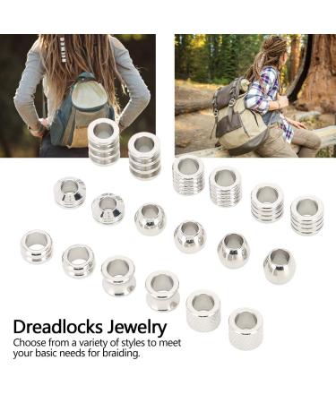 Dreadlocks Hair Rings | Stainless Steel Clips & Jewelry for Braids | Perfect Accessories for Party Film Festivals & Weddings - Buy Online on GoSupps.com