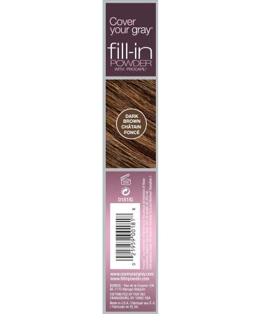 Dark Brown Fill In Powder - 2 Pack | Cover Your Gray - Buy Online on GoSupps.com