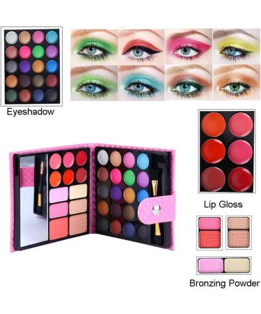  LoveLeiter Long-lasting lip gloss 32 colors waterproof eyeshadow palette eyeshadow palette Sleek makeup palette powder eyeshadow - Buy Online on GoSupps.com