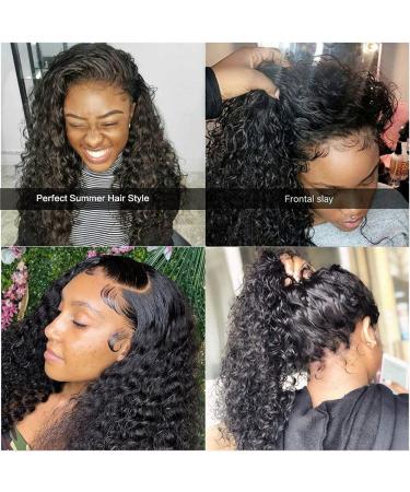 Mongolian Kinky Curly Lace Front Wig 18 | Pre Plucked Pineapple Curl Frontal Wig for Black Women | Human Hair Wet and Wavy Full Lace Wig - Buy Online on GoSupps.com