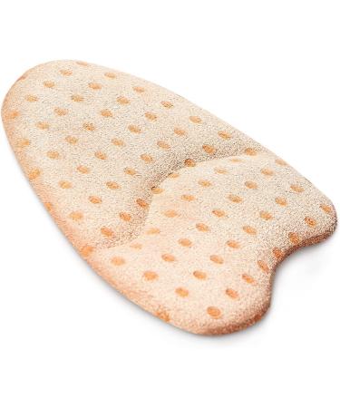 FLEXZENSE Anti-Sliding Pads Open Toe - 1 Pair, Champagne Gold - Maximum Cushioning to Reduce Foot Slip - Buy Online on GoSupps.com