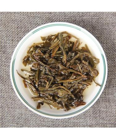 HELLOYOUNG 250g Th Pu'er chinois biologique Aliment vert au go t moelleux et cors une sensation en bouche douce et onctueuse Th pu-erh Pu'er Tea - Buy Online on GoSupps.com