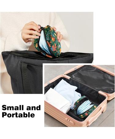 Christmas Tree Gift Sanitary Napkin Storage Bag | Large Capacity Menstrual Cup Pouch | Portable Makeup Organizer - Color 1 - Buy Online on GoSupps.com