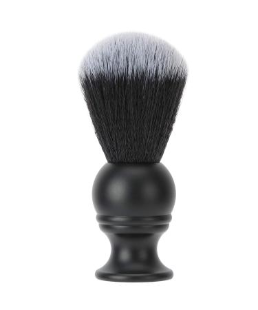 Razor brush manual razor brush nylon hairpin brush with metal handle for shaving foam foam or soap for a depth and skin-friendly shave