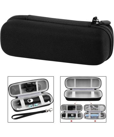 Travel Case for Electric Toothbrush - Durable Hard Case & Portable Storage Holder | Black Fabric - Buy Online on GoSupps.com