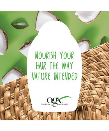OGX Coconut Milk Anti-Breakage Hair Serum - Strength & Shine Leave-In Treatment 4 fl oz | Paraben & Sulfate Free - Buy Online on GoSupps.com