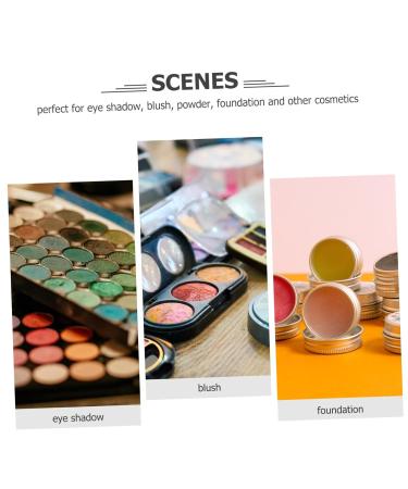Hemoton 3pcs Aluminum Eyeshadow Palette Case - DIY Makeup Organizer for Eyeshadow Liners & Lipstick - Perfect for Beauty Enthusiasts - Buy Online on GoSupps.com