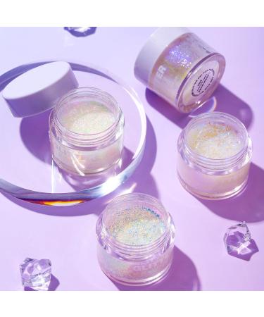 Ktouler Chunky Glitter for Body & Face - Holographic Glitter for Hair Eyes Nails & Lips | Stunning Makeup Sequin in 2 Colors - Buy Online on GoSupps.com