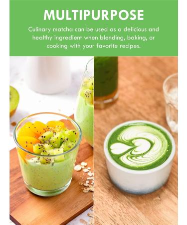  TeeLux TeeLux Matcha Green Tea Powder 50 Single-Serve Sticks Vegan Instant Sachets Vibrant Culinary Quality - Buy Online on GoSupps.com